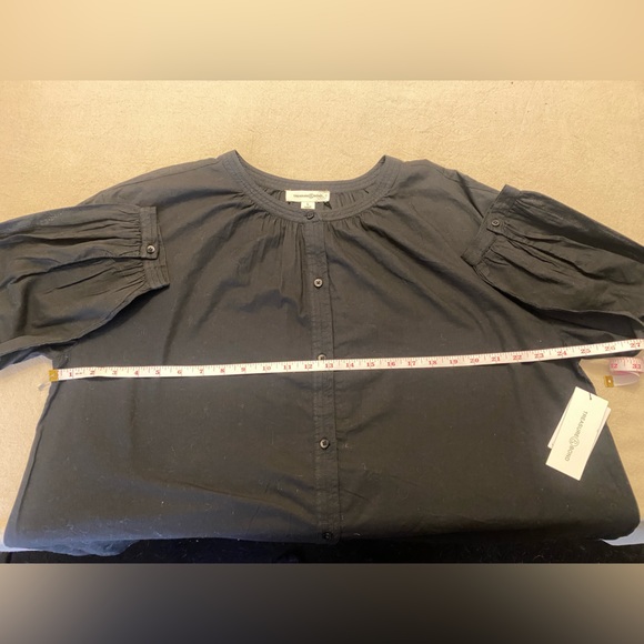 NWT Treasure & Bond Gauzy Cotton Blouse Size Large - Picture 5 of 10